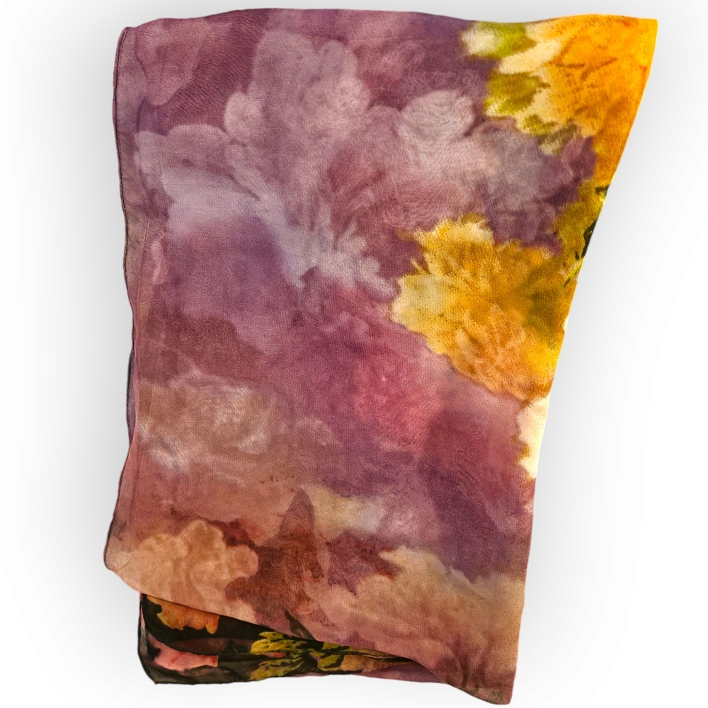 Floral Scarf - Picture 2 of 7